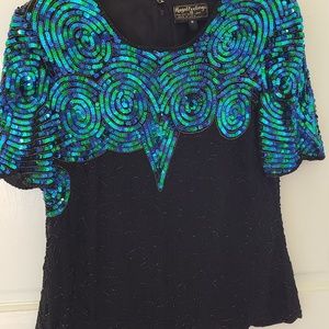 Sequined beautiful Small top by Royal Feelings HE